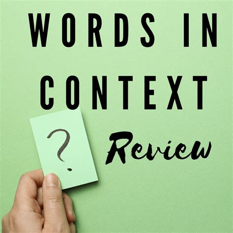 Words in Context Flashcard 9th Grade Flashcard | Wayground (formerly ...