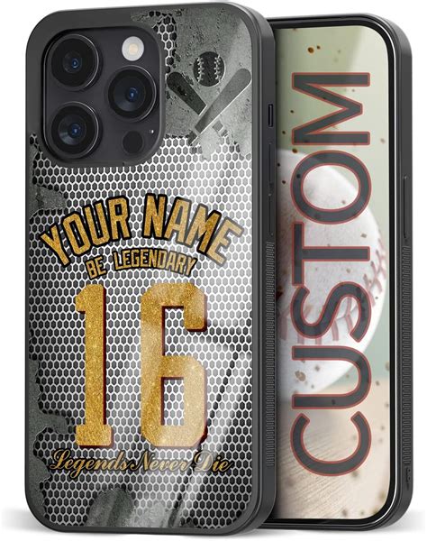 Amazon.com: Custom Phone Cases Boys Aesthetic Sports Protection Design ...