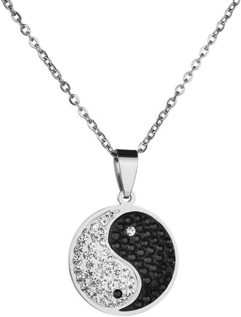RZCXBS Yin Yang Necklace - Surgical Stainless Steel with India | Ubuy