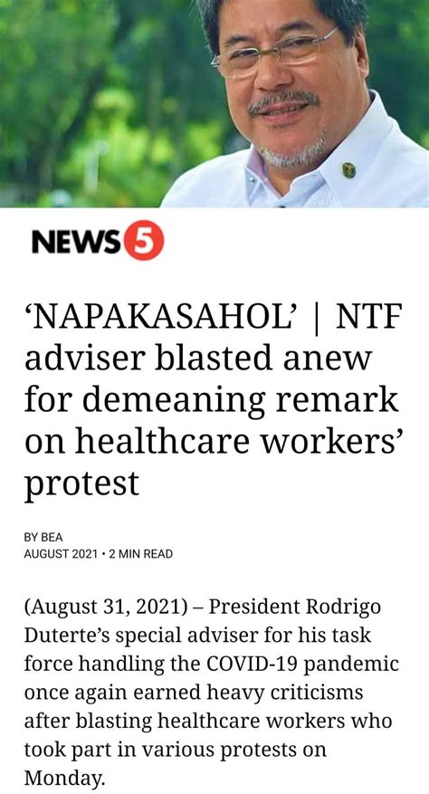 Say hello to our new DOH Secretary! : r/Philippines