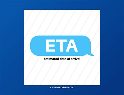 What Does ETA Mean?