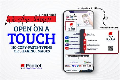 Pocket Digital Card: All Your Links in One
