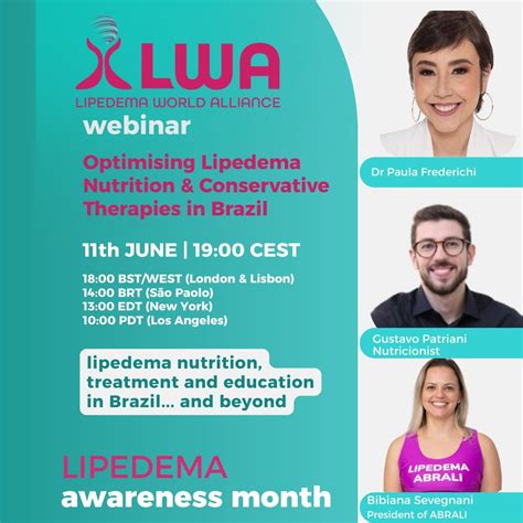 Optimising Lipedema Nutrition & Conservative Therapies in Brazil ...