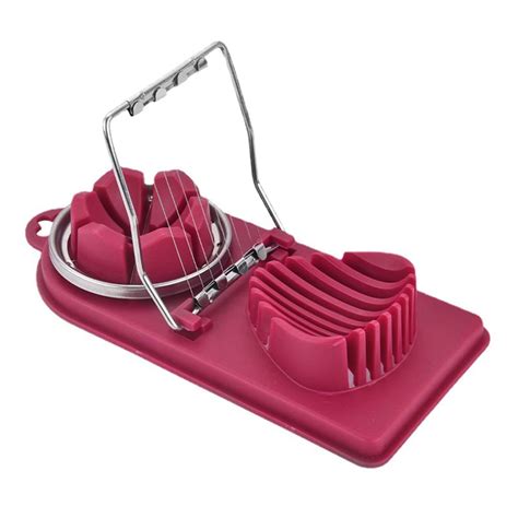 Suuker 2 In 1 Egg Slicer,Multipurpose Egg Slicer for Hard Boiled Eggs ...