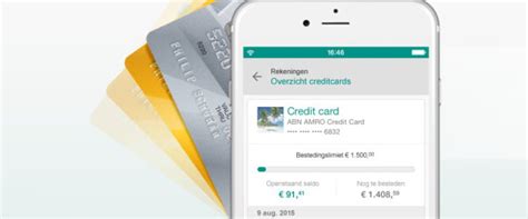 Credit card details now in the ABN AMRO Mobile Banking app | ABN AMRO