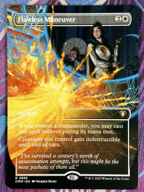 Flawless Maneuver CMM Full Art – Bootleg Mage