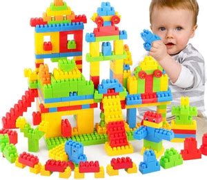 DLY Building Blocks for Kids 98+PC BLOCKS SET - Building Blocks for ...