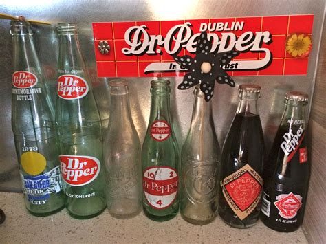 My Dr. Pepper Bottle Collection