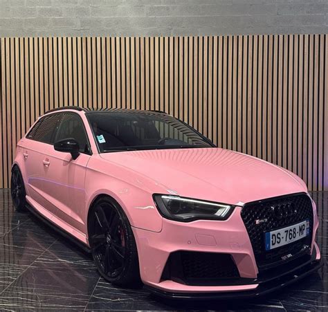 Pink Audi RS3