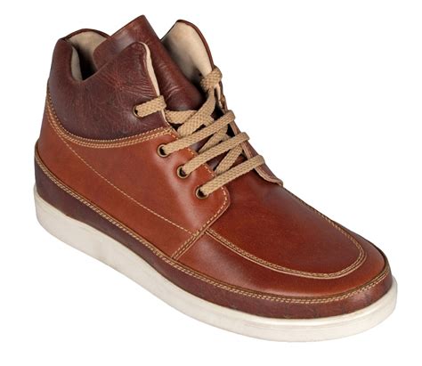 Buy Low Ankle Tan Leather Boots for Men (Madrid) - TZARO