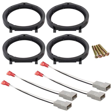 XtremeAmazing Car Stereo Door Speaker Adapter Mounting Plates 6.5 Inch ...