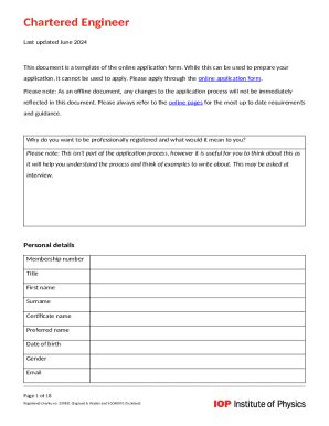incorporated-engineer-application-template. ... Doc Template | pdfFiller