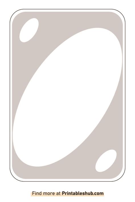 Free Printable Blank UNO Cards Template [PDF] - Printables Hub