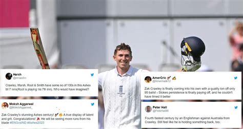 "A true display of talent and grit" - Twitter hails Zak Crawley for ...