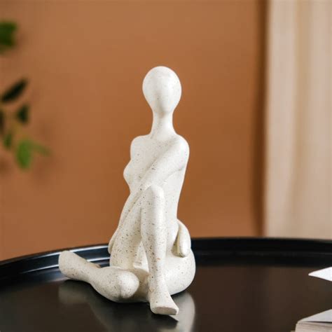 Spinal Twist Yoga Pose Showpiece Online - Premium Decor Object | Nestasia