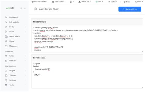 Image result for How to Insert a Script