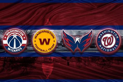 Washington Sports Teams Poster, Washington Nationals, Washington ...
