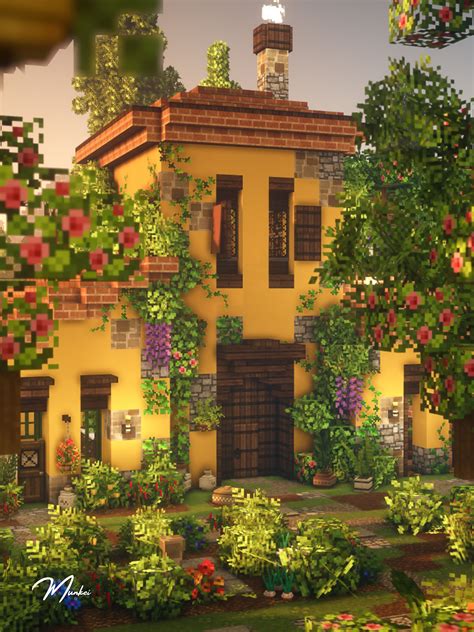 Minecraft Italian House Design Tutorial