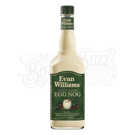 Evan Williams Original Southern Egg Nog (750ml) – BottleBuzz
