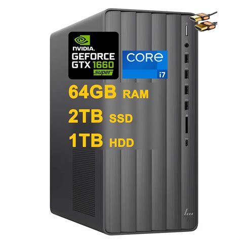 HP Envy Gaming Tower Desktop Computer 11th Generation Intel Octa-Core ...