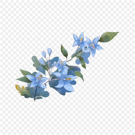 Blue Flower PNG Image, Blue Flowers, Blue, Flowers, Flower PNG Image ...