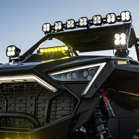 Baja Designs Polaris RZR Pro R XL80 A-Pillar LED Light Kit-4