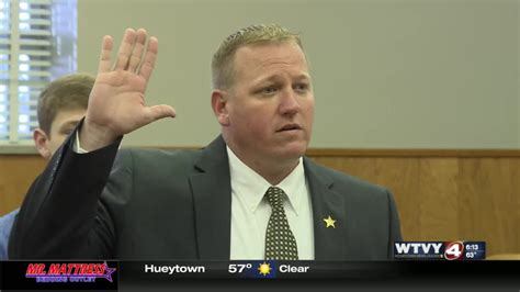 New Holmes Co. Sheriff John Tate sworn-in