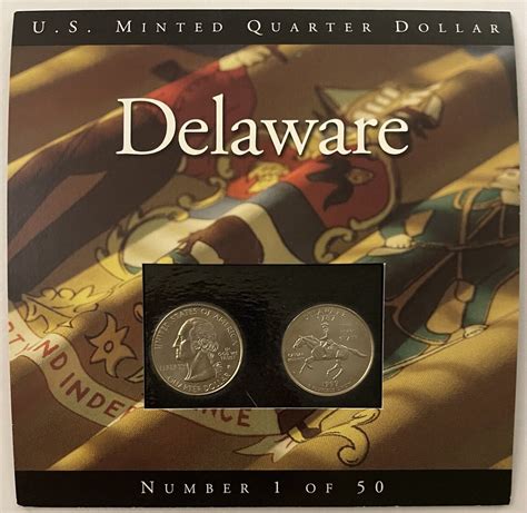 1999 Delaware US Mint Quarter Dollar Set | eBay