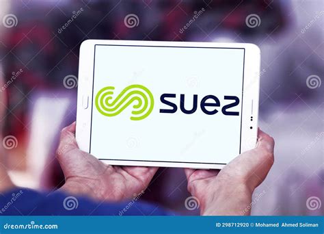 Suez group logo editorial image. Image of transport - 298712920