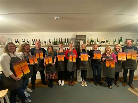 Paint & Pour Sunset Tree with Tania from tangible.gallery, Crown Wharf ...