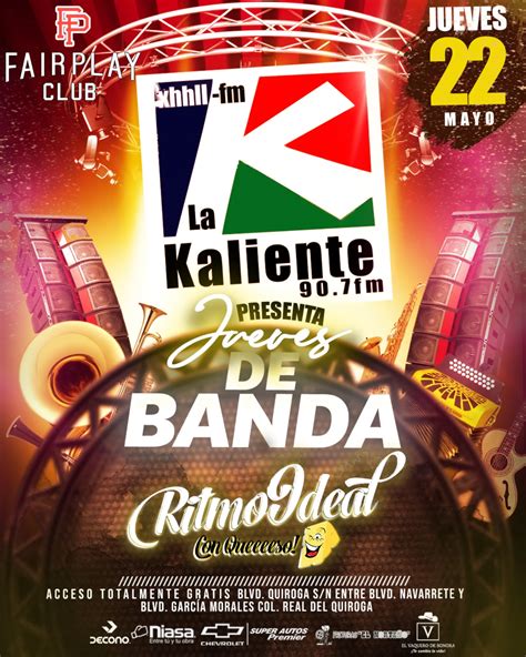 La Kaliente 90.7 | El #JUEVESDEBANDA de @lakaliente90.7 Ahora son en ...