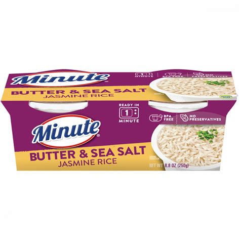 Butter & Sea Salt Jasmine Rice Cups | Minute® Rice