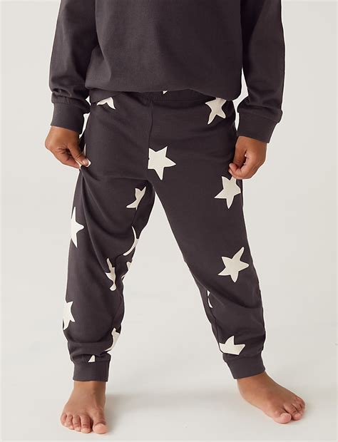 Buy Pure Cotton Coolest Slogan Pyjamas at Marks & Spencer