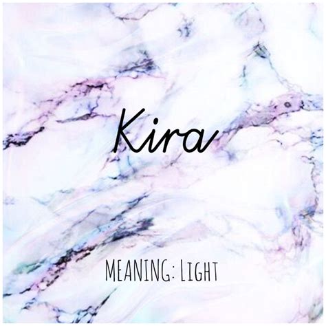 KIRA #Names #Kira #BabyNames | Names with meaning, Pretty names, Names