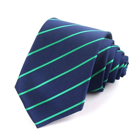 Green and Blue Stripe Tie – SHOPWITHSTYLE