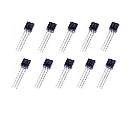 Anil Electronics BC337 NPN SILICON TRANSISTOR,800mA,45V,TO-92,SWITCHING ...