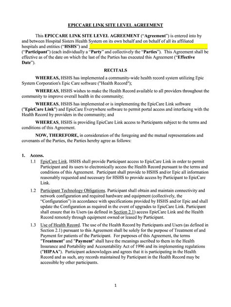 Hshs Epiccare Link - Fill Online, Printable, Fillable, Blank | pdfFiller