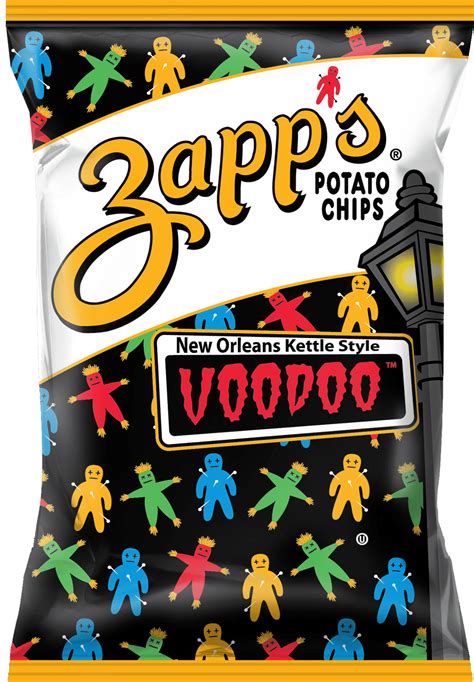 Zapp's New Orleans Kettle Style Voodoo Potato Chips - 8oz – BrickSeek