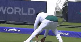 Kagiso Rabada Becomes Victim Of 'Oops Moment' While Fielding In SA vs ...