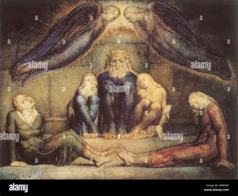 William Blake - Count Ugolino and his sons in prision Stock Photo - Alamy