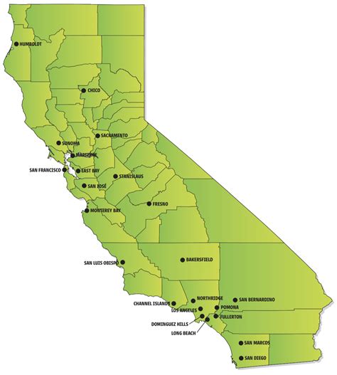 Map of CSUs – iPlan Education Resource Guide