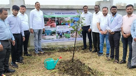 Panvel Municipal Corporation Begins Plantation Of 200 Trees Along Owe ...
