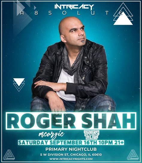 Flyer: Roger Shah