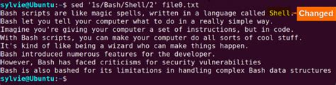 Image result for Sed Linux Command