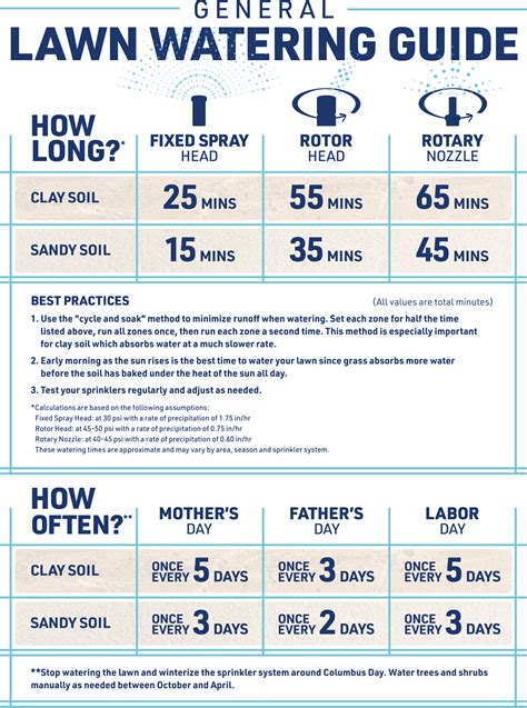 Proper Lawn Watering: How Long Should You Water Each Zone of Your Lawn?