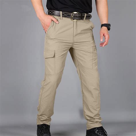 fartey Men's Cargo Hiking Pants Quick Dry Lightweight Breathable ...