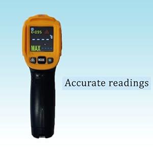 NAAFIE HTC Instruments Digital Infrared Thermometer at -30 ®C to , 550 ...