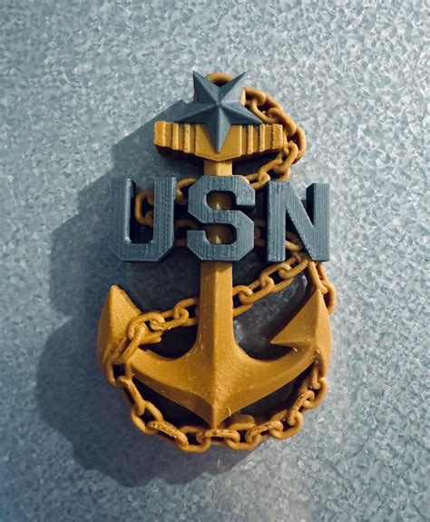 Navy Senior Chief Anchor Magnet. - Etsy