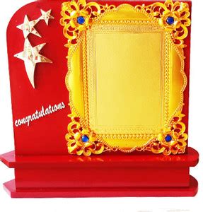 Malkhe Designs Excellence Memento Trophy Price in India - Buy Malkhe ...