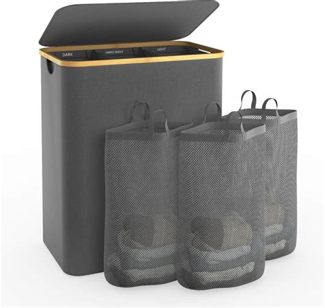 Amazon.com: Hampers for Laundry Basket with Lid, 160L Extra Large 3 ...